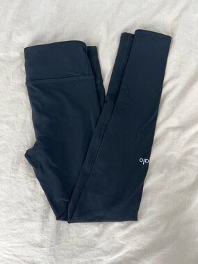 ALO Yoga Black Mid-Rise Active Leggings